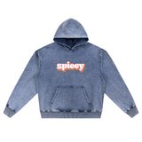 Spicey Vintage Logo Oversized Hoodie