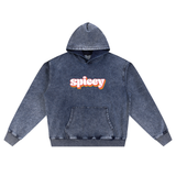 Spicey Vintage Logo Oversized Hoodie