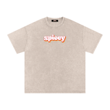 Spicey Vintage Logo Oversized T-Shirt