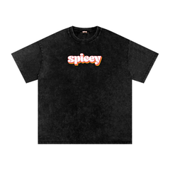 Spicey Vintage Logo Oversized T-Shirt