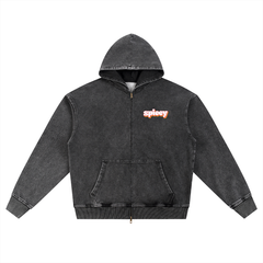Vintage Logo Heavyweight, Oversized Zip Up