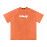 Spicey Vintage Logo Oversized T-Shirt