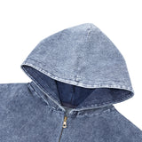 Vintage Logo Heavyweight, Oversized Zip Up